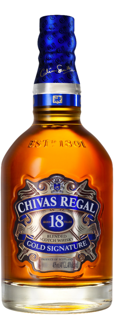 Botella Chivas Regal 18 Años