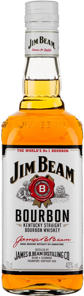 Botella Jim Beam White Label